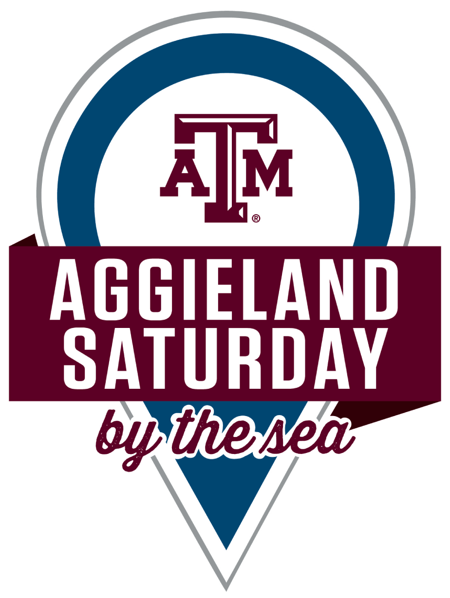 Aggieland Saturday by the Sea Logo