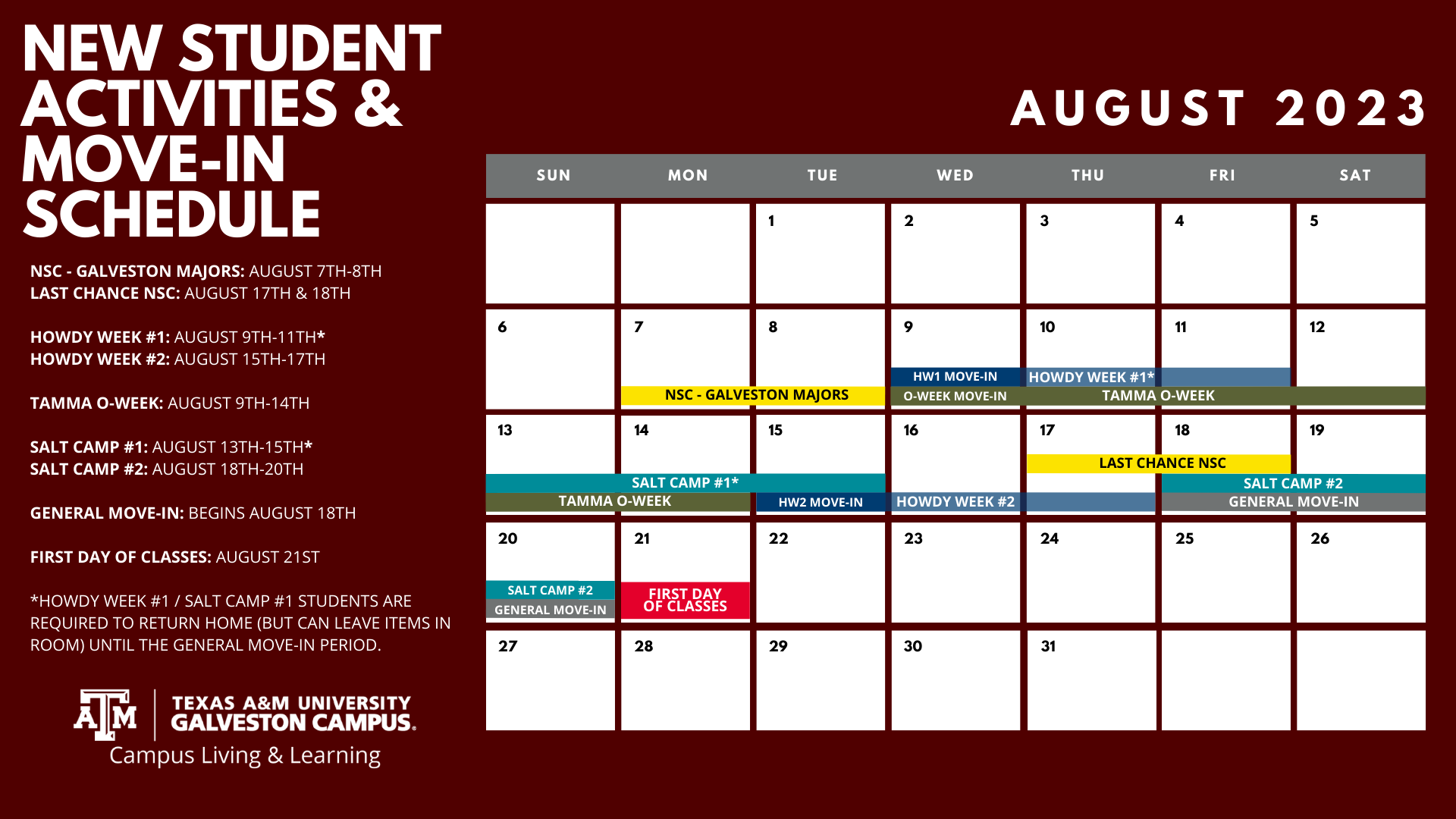 Tamu Academic Calendar Fall 2024 Calendar Erena Jacenta