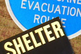 evacuation sign