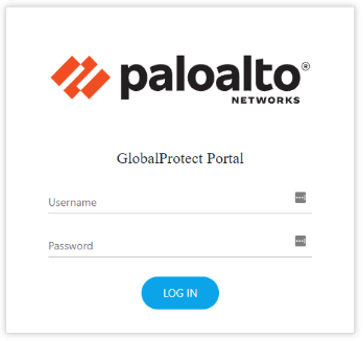 Global Protect Portal Log in