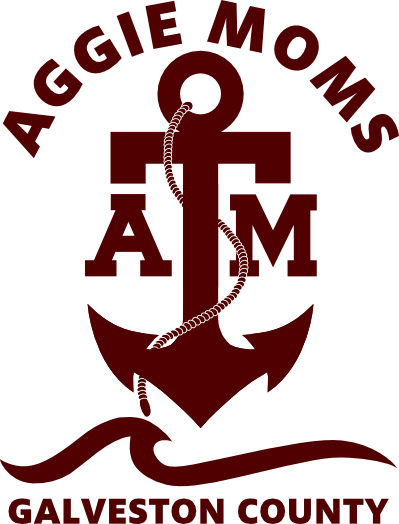 Aggie Moms Galveston County Logo