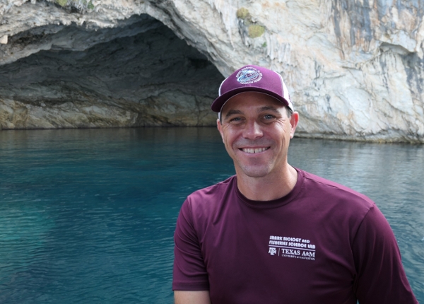 Dr. David Wells, associate professor in the Department of Marine Biology at Texas A&M University at Galveston.