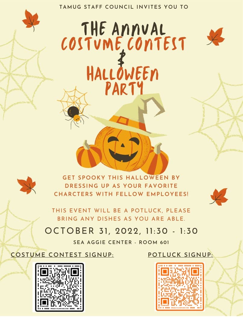 Halloween Costume Contest Poster