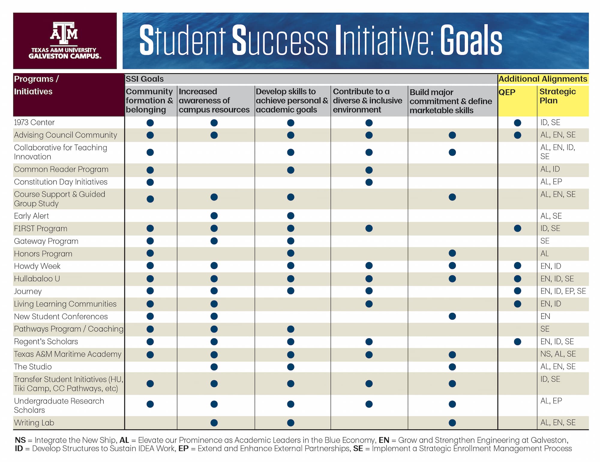 SSI Goal Alignment