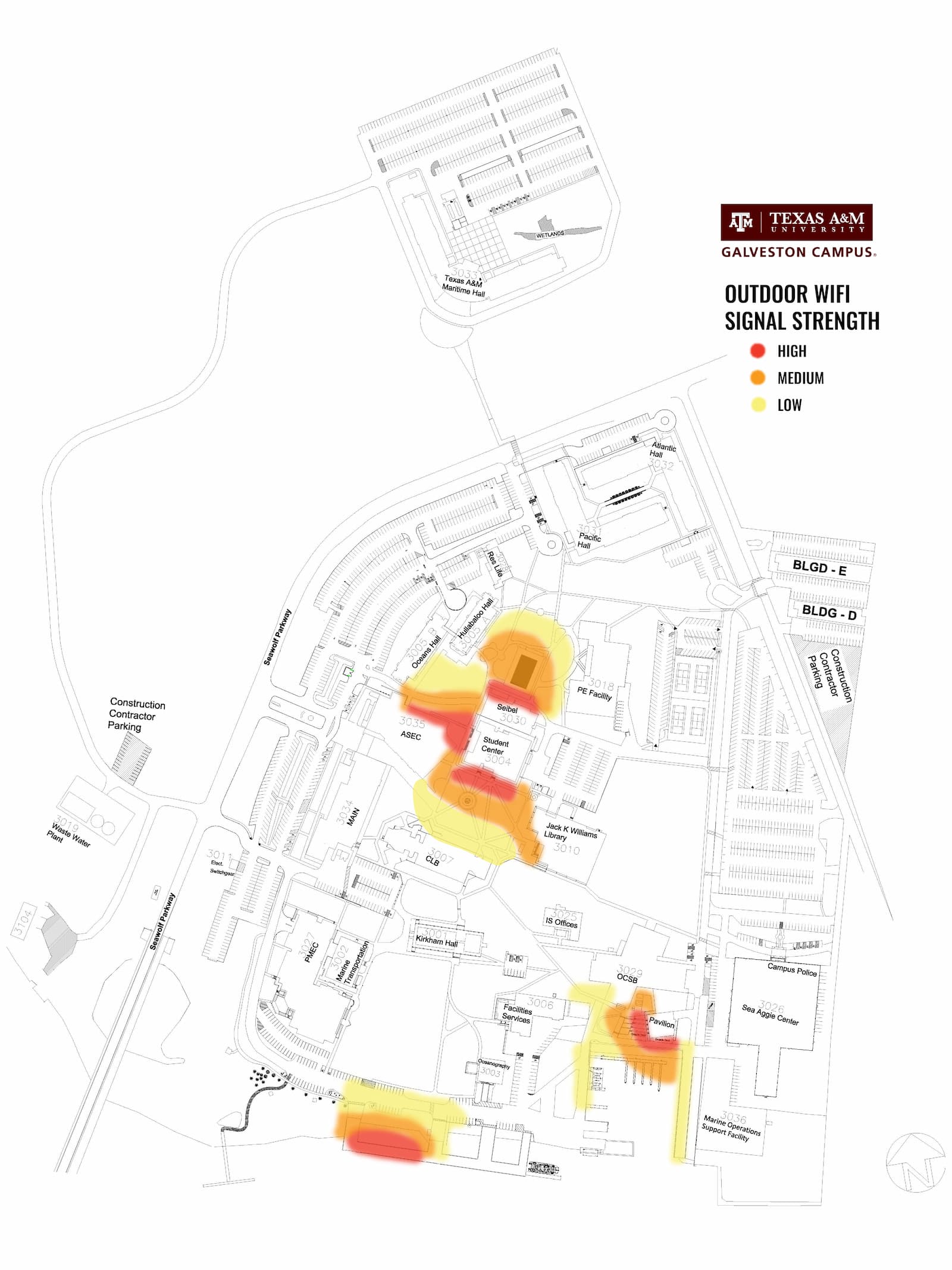 Campus Map with GH
