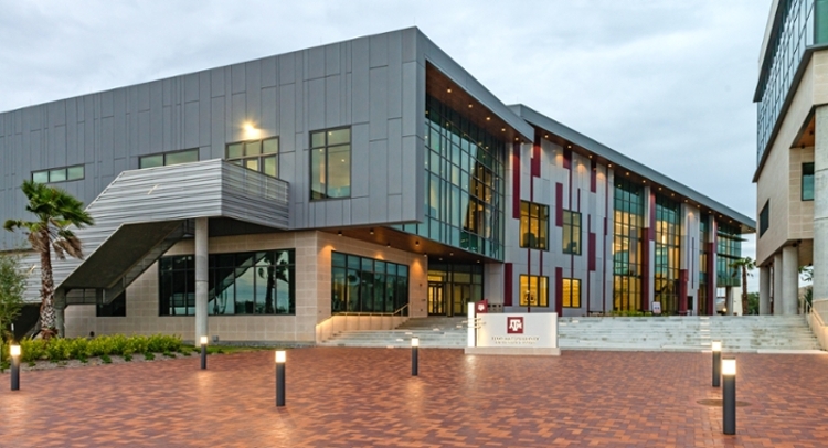 The Aggie Special Events Center (ASEC) was completed in 2019 and is the newest addition to the beautiful Texas A&M University at Galveston campus. 