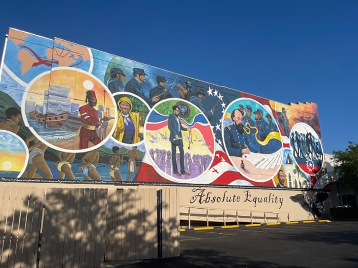 The Absolute Equality Mural in Galveston, TX