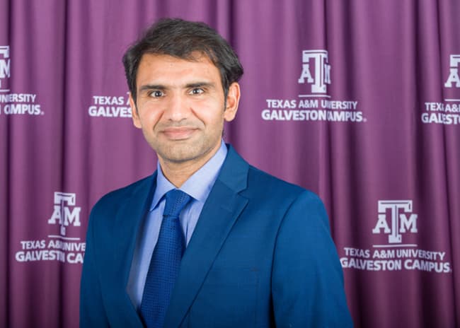 Assistant Professor in the Department of Marine Engineering Technology Dr. Irfan Khan was named an Early Career Research Fellowship from the National Academies of Sciences, Engineering and Medicine’s (NASEM) Gulf Research Program. 
